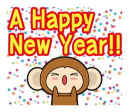 HAPPY NEW YEAR! 2016 sticker #9306793