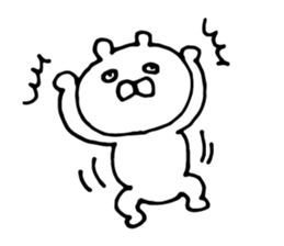 Cats like bear sticker #9307150