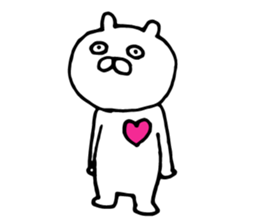 Cats like bear sticker #9307152