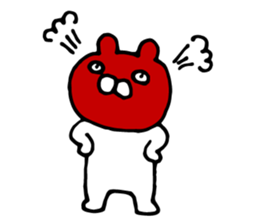 Cats like bear sticker #9307164