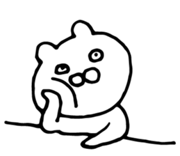 Cats like bear sticker #9307167