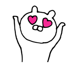 Cats like bear sticker #9307170