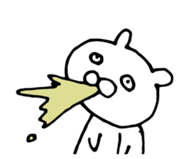 Cats like bear sticker #9307178