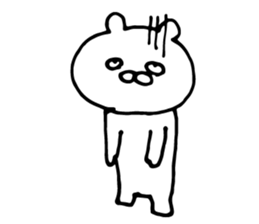 Cats like bear sticker #9307180