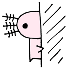 Cute Axolotl Sticker sticker #9307849