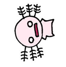 Cute Axolotl Sticker sticker #9307854