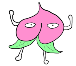 The sassy peach sticker #9308184