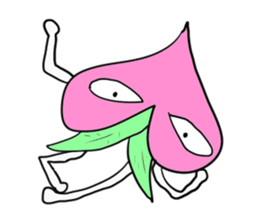 The sassy peach sticker #9308187