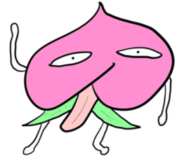 The sassy peach sticker #9308199