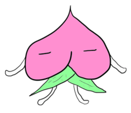 The sassy peach sticker #9308201