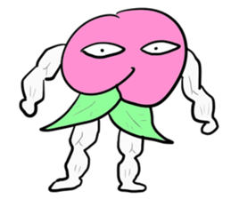 The sassy peach sticker #9308213