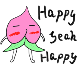 The sassy peach sticker #9308216