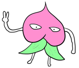 The sassy peach sticker #9308217