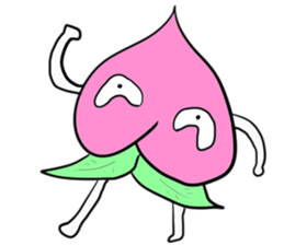 The sassy peach sticker #9308218