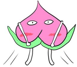 The sassy peach sticker #9308219