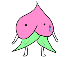 The sassy peach sticker #9308220