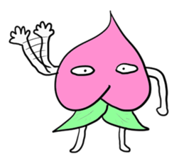 The sassy peach sticker #9308223