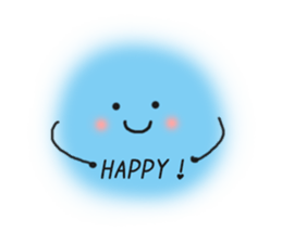 cotton candy flying in the sky sticker #9308384