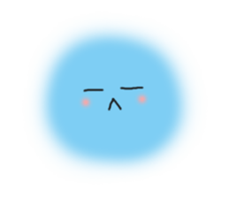 cotton candy flying in the sky sticker #9308390