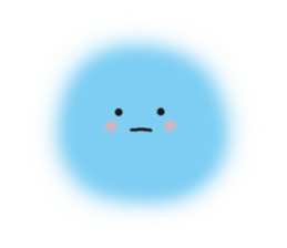 cotton candy flying in the sky sticker #9308391