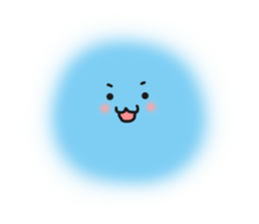 cotton candy flying in the sky sticker #9308392