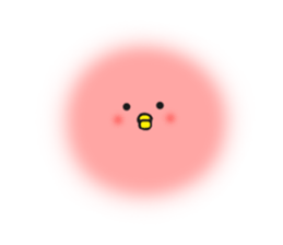 cotton candy flying in the sky sticker #9308398