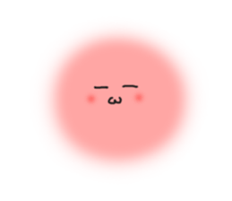 cotton candy flying in the sky sticker #9308399