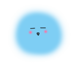 cotton candy flying in the sky sticker #9308418