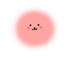 cotton candy flying in the sky sticker #9308419