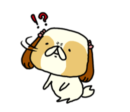 Shih Tzu 2 sticker #9309209