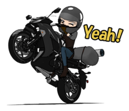 Ninja near fellow sticker #9310236