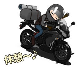 Ninja near fellow sticker #9310244