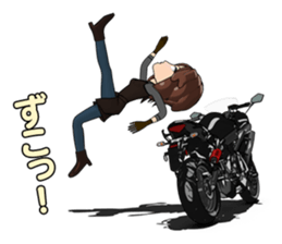 Ninja near fellow sticker #9310254