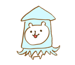 Toyama Bear sticker #9310589