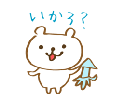 Toyama Bear sticker #9310590