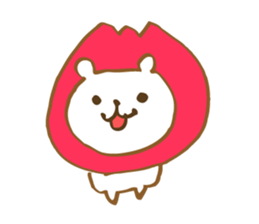 Toyama Bear sticker #9310609