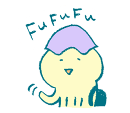 Traveler's octopus and squid 2 sticker #9310975