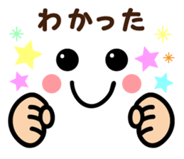 Faces and words 3 sticker #9311247