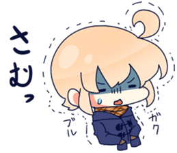 Lethargy girl! sticker #9311281