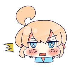 Lethargy girl! sticker #9311286