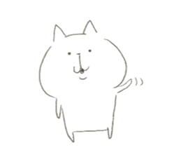 note rakugaki cat sticker #9311464