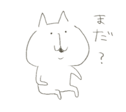 note rakugaki cat sticker #9311477