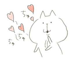 note rakugaki cat sticker #9311491