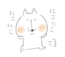 note rakugaki cat sticker #9311501