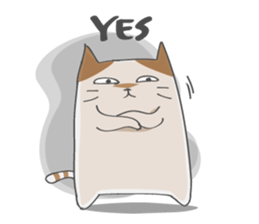 Sassy cat family sticker #9312475