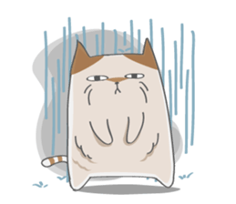 Sassy cat family sticker #9312477