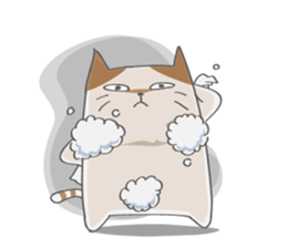 Sassy cat family sticker #9312484