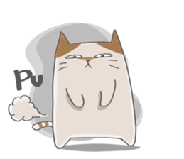 Sassy cat family sticker #9312488