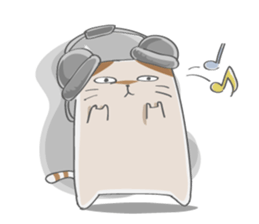 Sassy cat family sticker #9312495