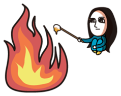 I AM SAKI sticker #9312875